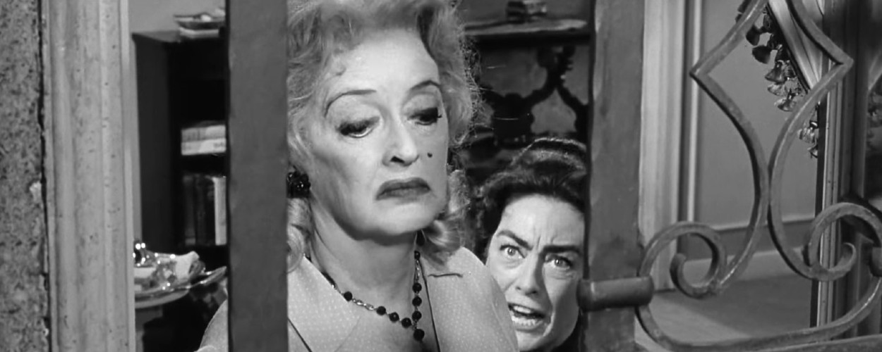 Bette Davis and Joan Crawford in Whatever Happened To Baby Jane?