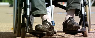 person in wheelchair eligible for personal independence payment