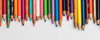 colouring pencils for summer craft ideas