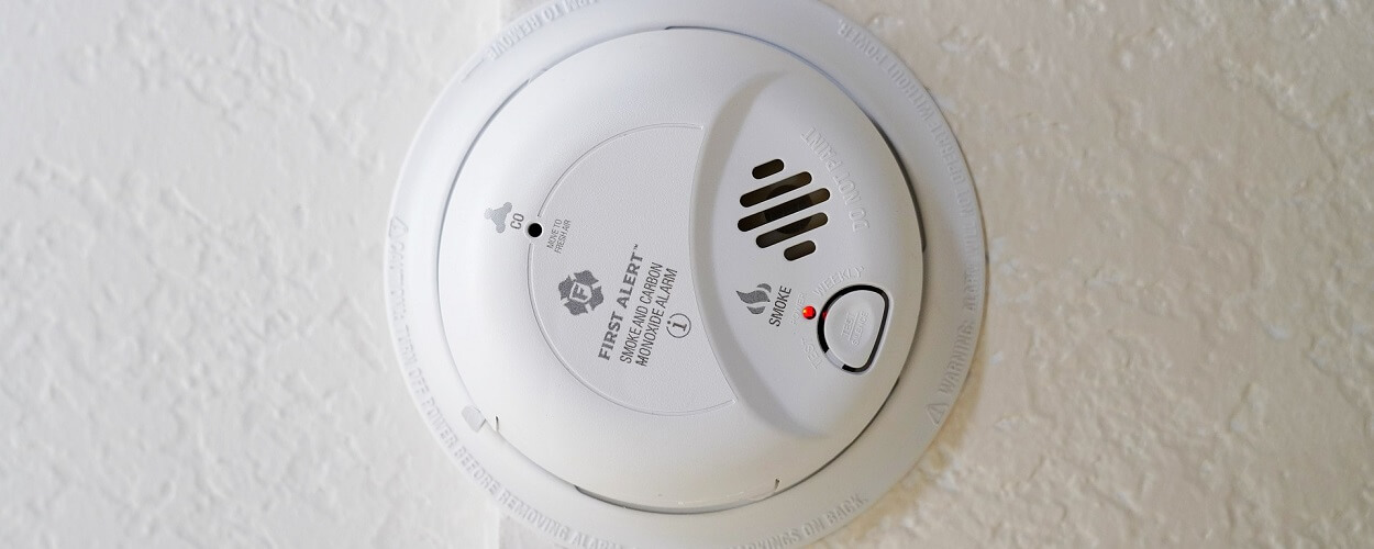 a smoke alarm is one of our fire safety tips